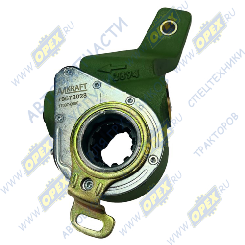 79672028 Рычаг тормозной КамАЗ-6520 с АБС (трещетка) (авт.) правый; (ф38 мм; шлицы-10) под ABS AVL Krafttechnik